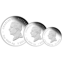 Год Лошади (набор), 2026 г., Серебро, 108,85 гр., проба 999.9, АВСТРАЛИЯ
